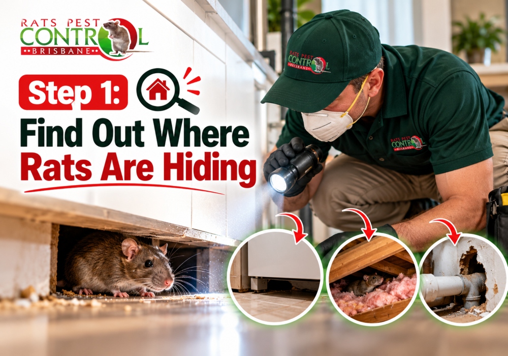 Step 1: Find Out Where Rats Are Hiding