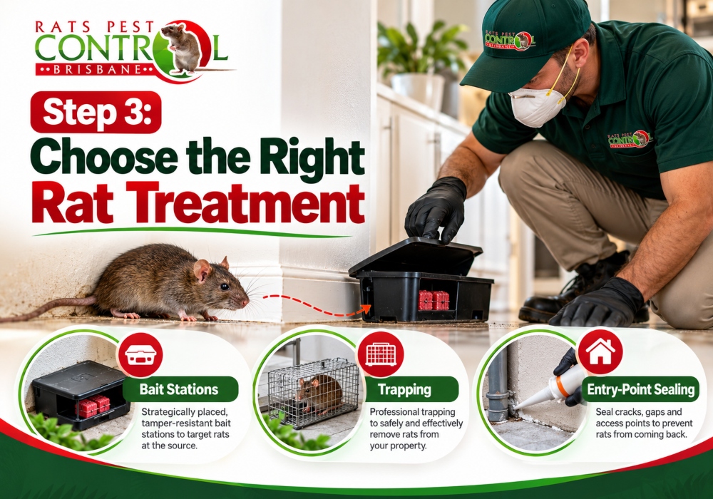 Step 3: Choose the Right Rat Treatment