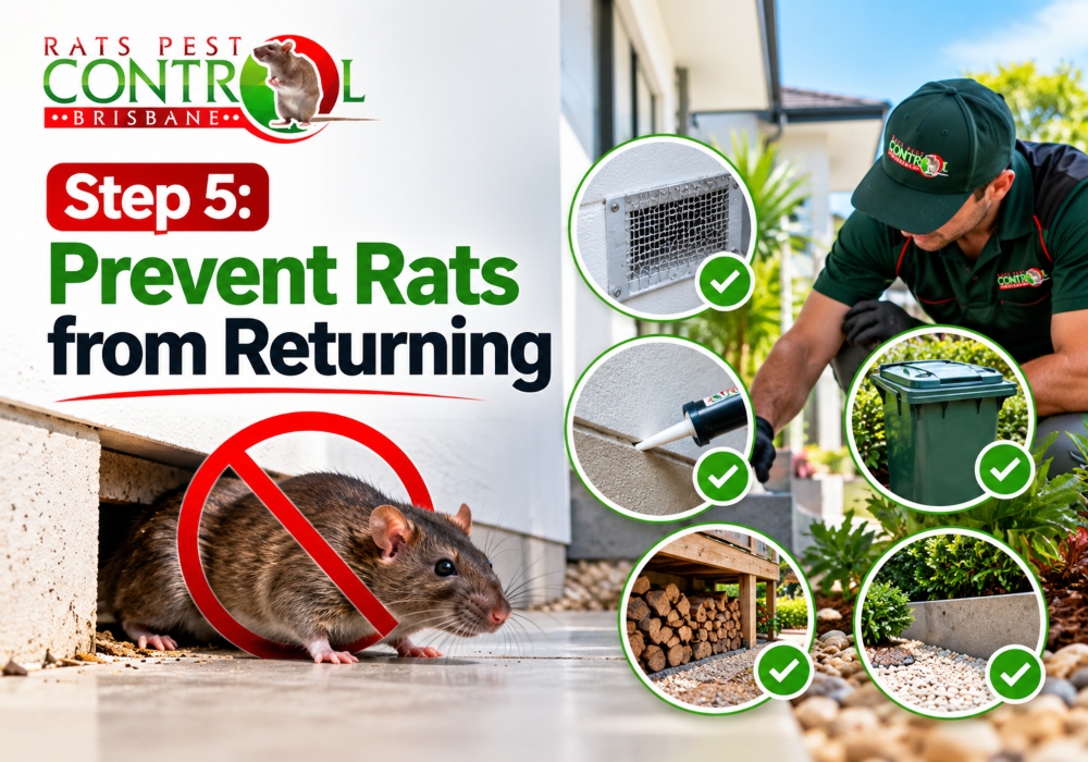 Step 5: Prevent Rats From Returning
